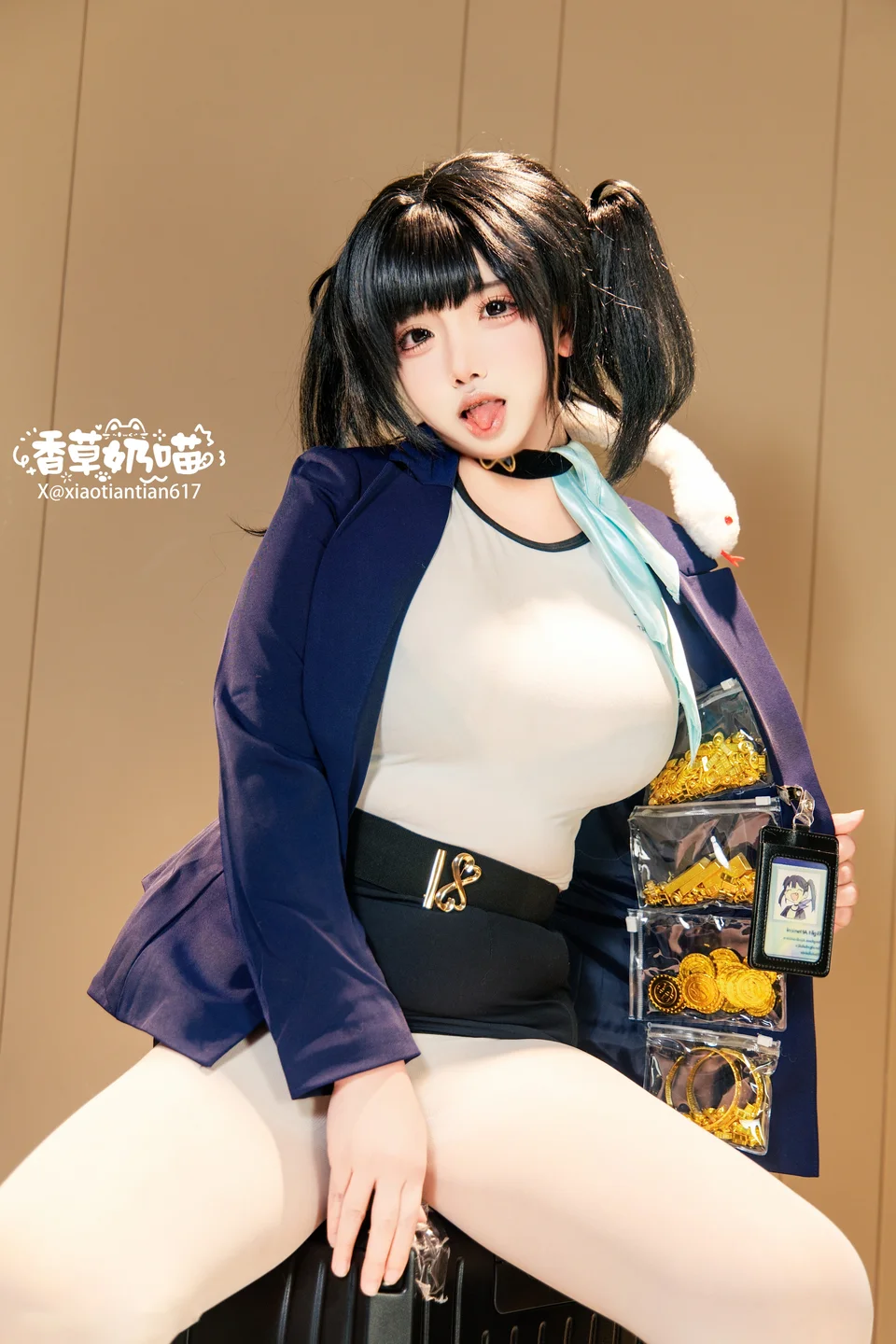 香草奶喵 - No.005 索拉 [136P,22V-2.36GB] tg@simisebaisi 【丝足阁】103.webp